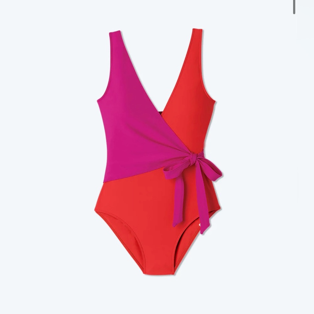 Summersalt The Long Torso Perfect Wrap One Piece Size 6